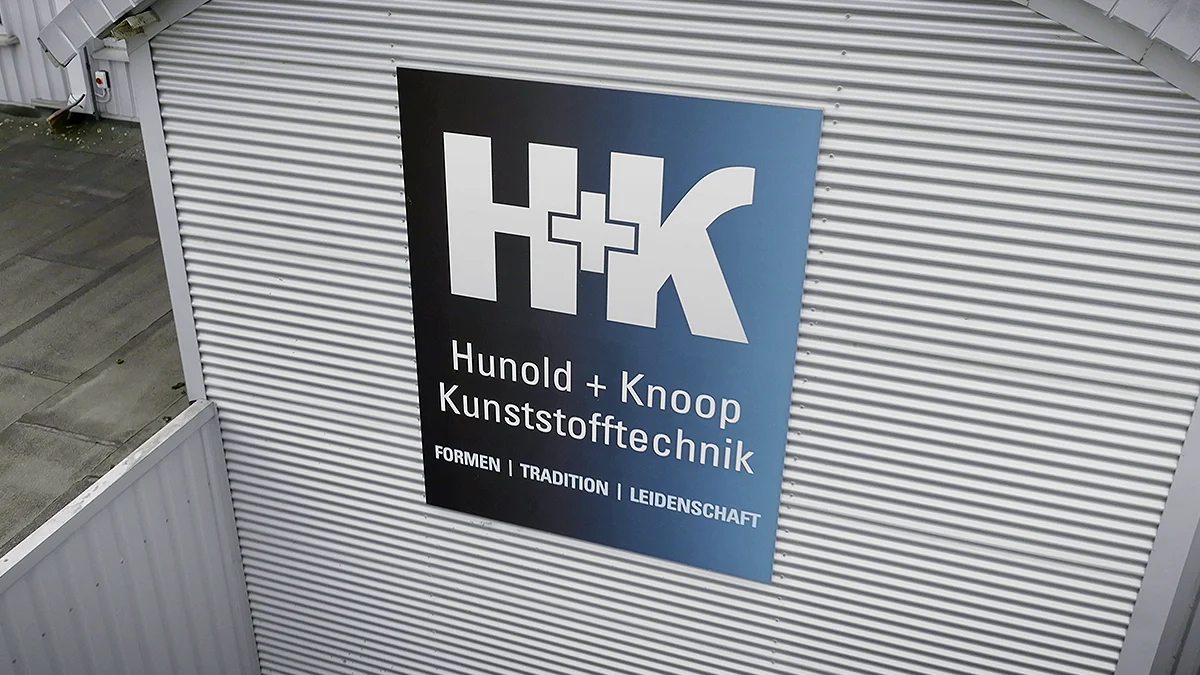 10 Jahre Werk II in Geseke Schild